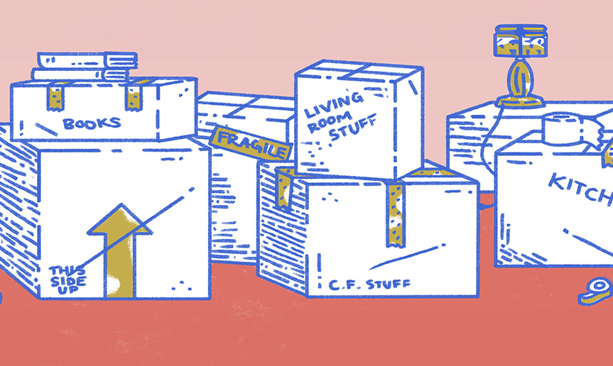 Moving boxes