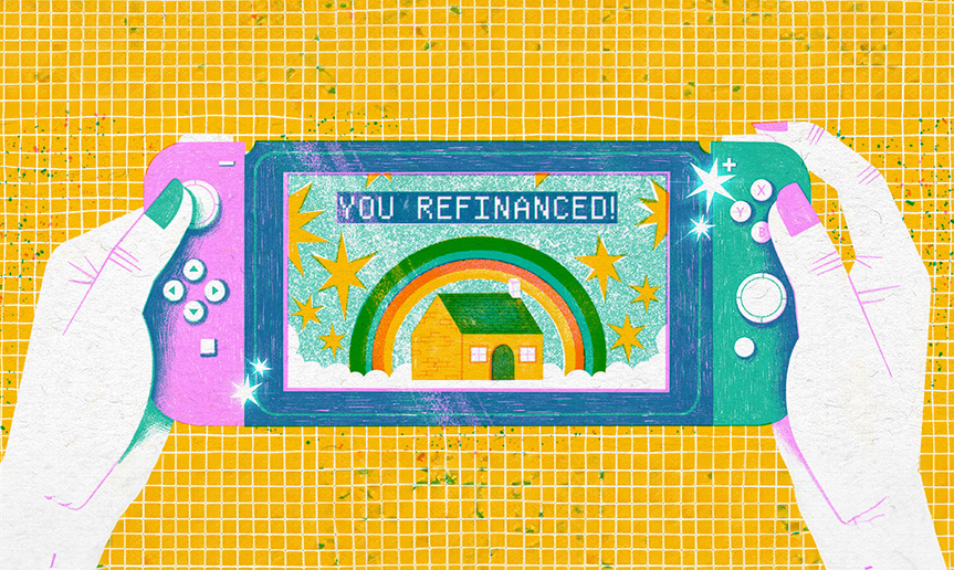 Reasons to Refinance. Includes text YOU REFINANCED!