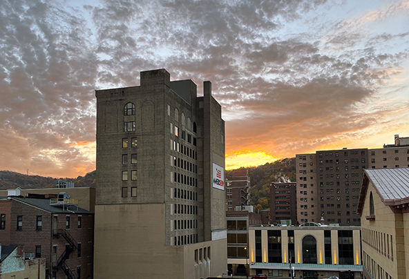 Headquarters photo early morning