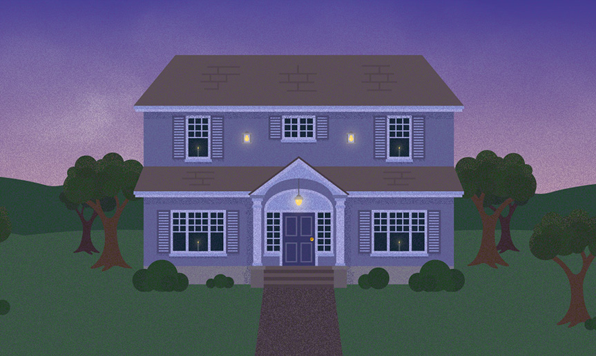 A house