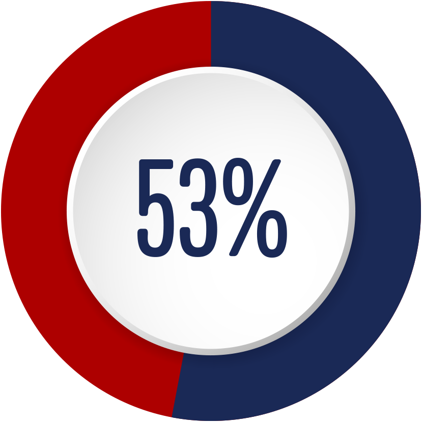 53%
